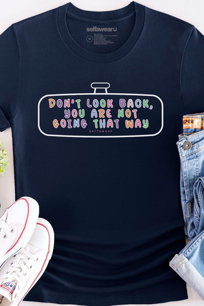 Rear View T-Shirt Navy Shirts Selfawear 