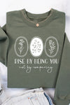 Rise By Being You Sweatshirt Olive
