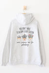 Season's for Planting Hoodie Grey