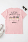 Season's for Planting T-Shirt Pale Pink