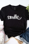 Smile T-Shirt Black