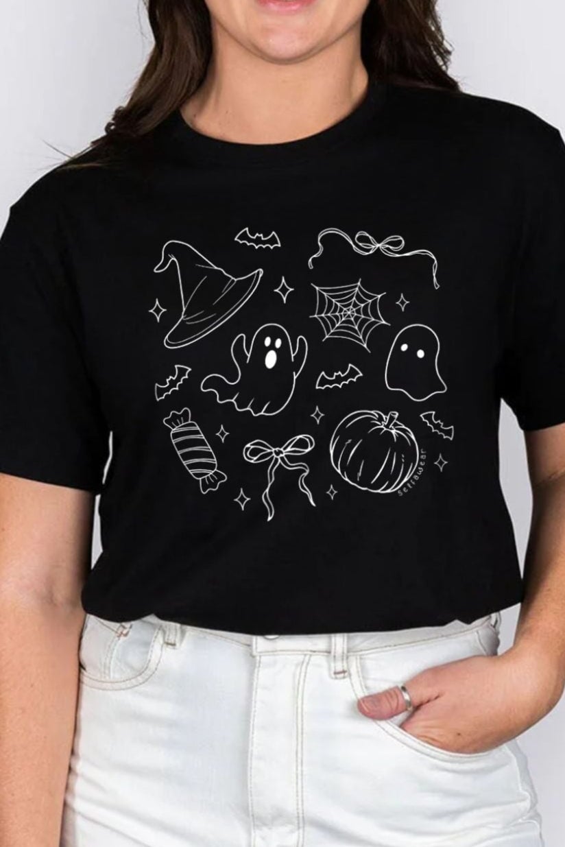 Spooky T-Shirt Black Shirts Selfawear 