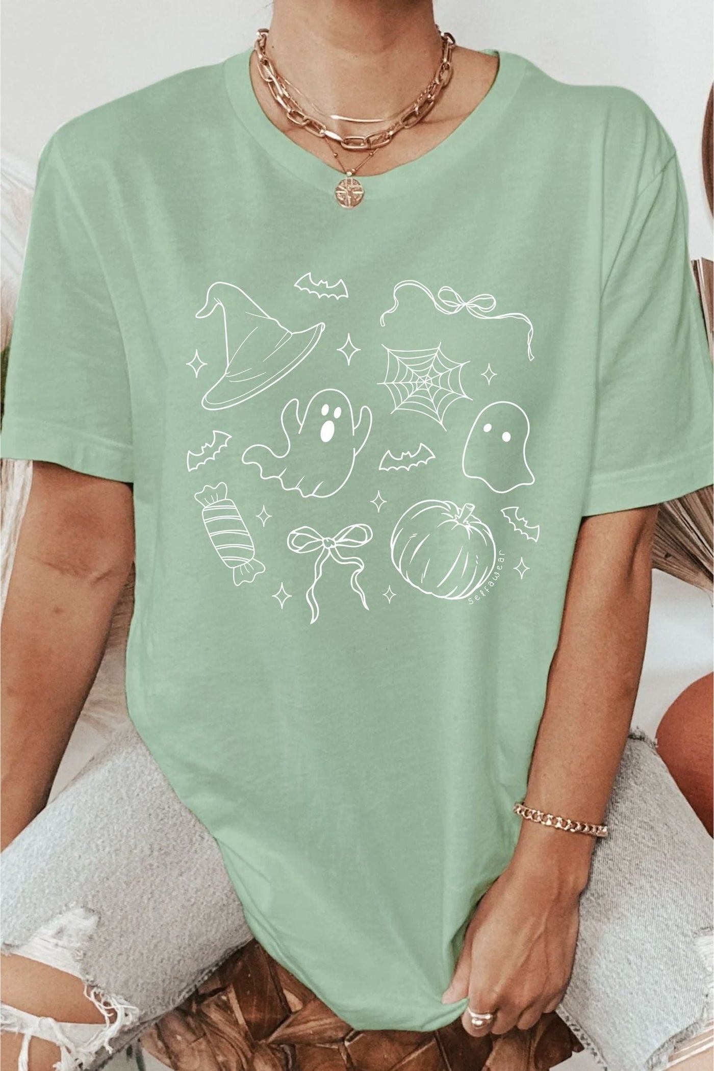 Spooky T-Shirt Matcha Shirts Selfawear 