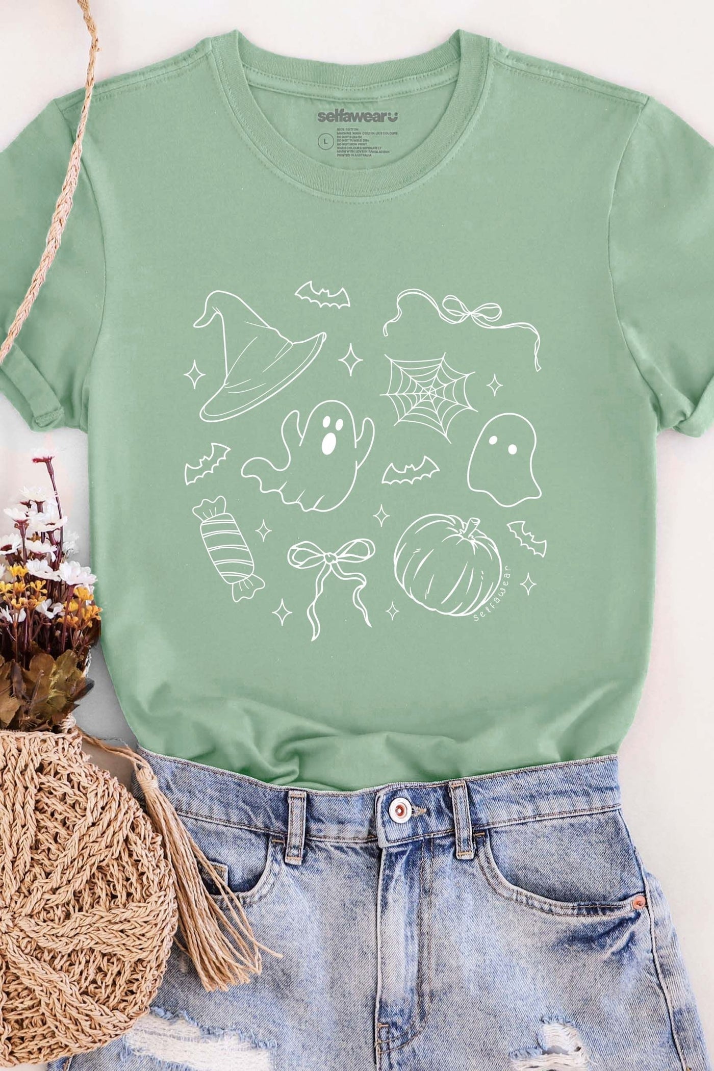 Spooky T-Shirt Matcha Shirts Selfawear 