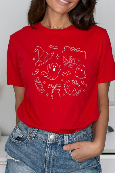 Spooky T-Shirt Red Shirts Selfawear 