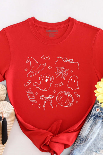 Spooky T-Shirt Red Shirts Selfawear 