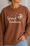 Spread Kindness Sweatshirt Cocoa