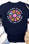 Stay Close T-Shirt Navy