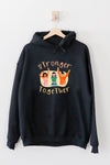 Stronger Together Hoodie Black