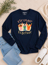 Stronger Together Long Sleeve T-Shirt Navy