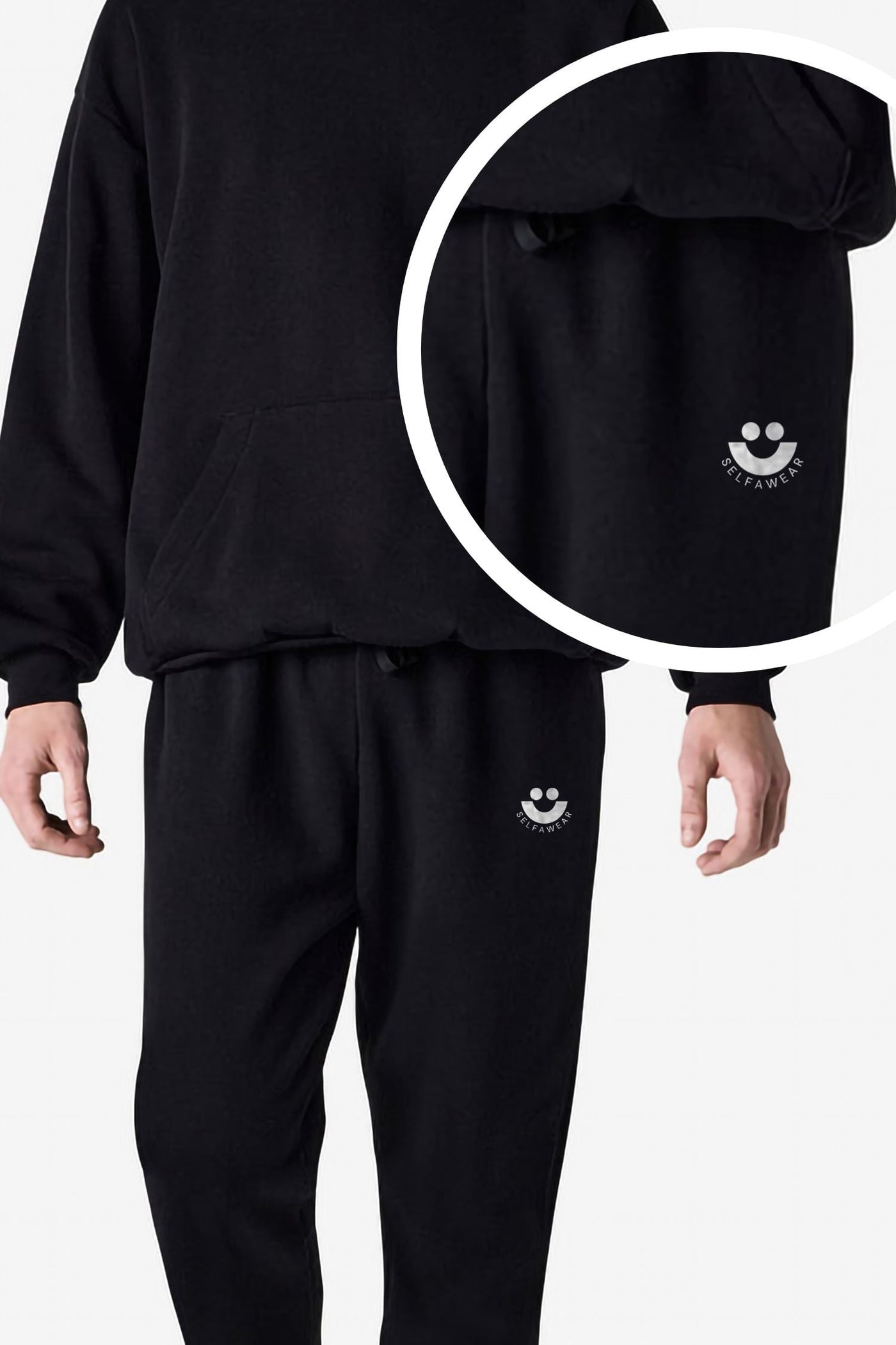 Sweatpants Black Sweatpants Selfawear 