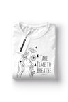Take Time to Breathe T-Shirt White