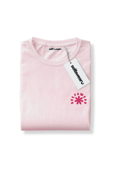 Treat Yourself T-Shirt Pale Pink Shirts Selfawear 