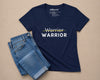Warrior V-Neck T-Shirt Navy