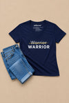 Warrior V-Neck T-Shirt Navy