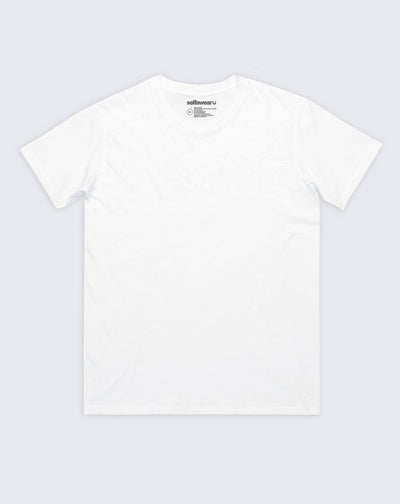 White - Blank Classic Tee Shirts Selfawear 