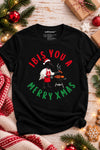 Xmas Ibis BBQ T-Shirt Black