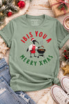 Xmas Ibis BBQ T-Shirt Matcha