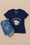 Xmas Koala's V-Neck T-Shirt Navy