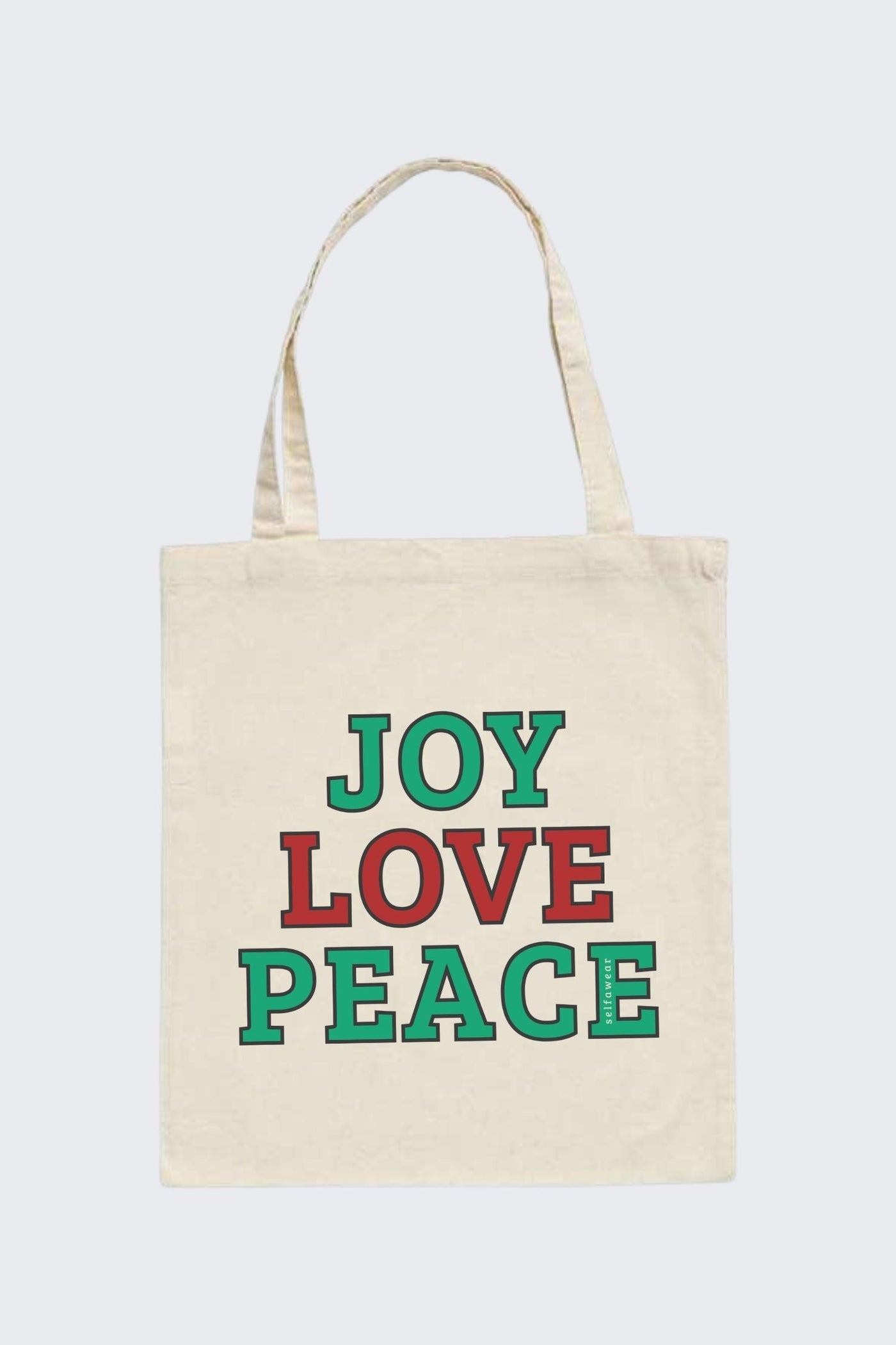 "Xmas" - Tote Bag Natural Tote Bag Selfawear 