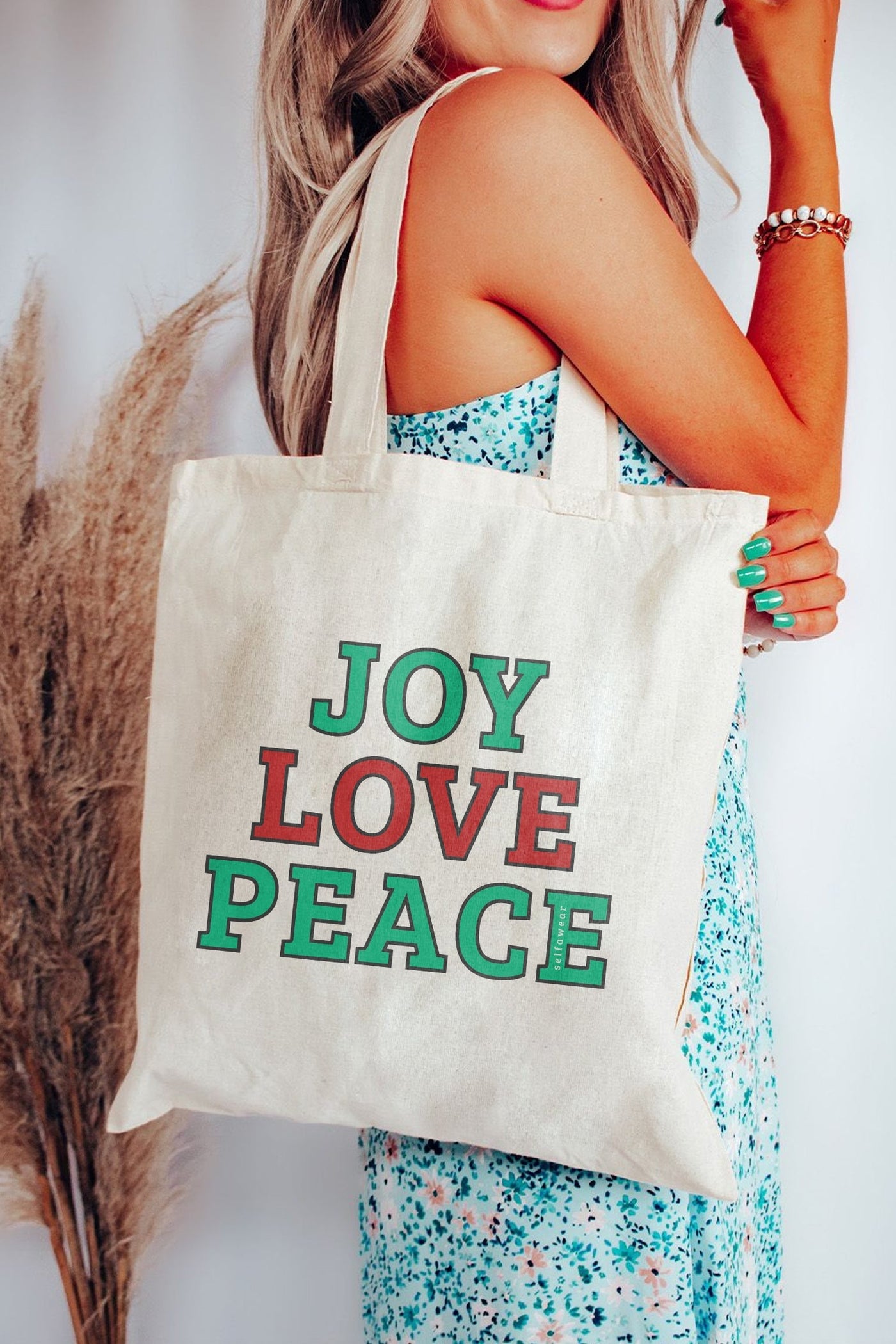 "Xmas" - Tote Bag Natural Tote Bag Selfawear 