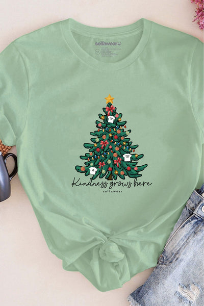 Xmas Tree T-Shirt Matcha Shirts Selfawear 