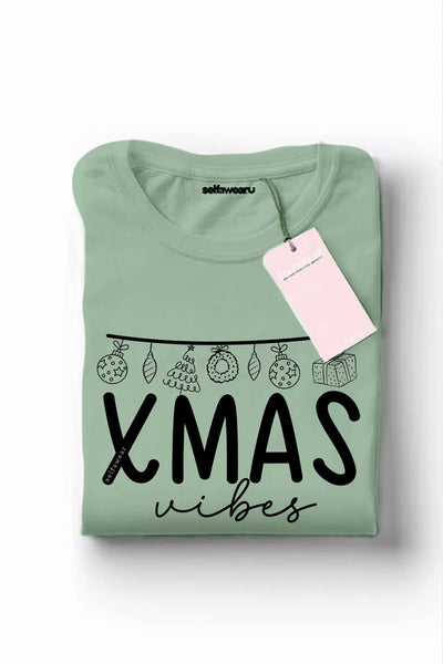 Xmas Vibes T-Shirt Matcha Shirts Selfawear 