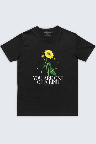 You Are One of a Kind T-Shirt Black Shirts Selfawear 