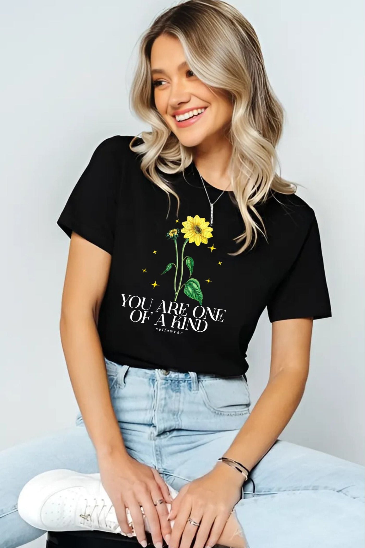 You Are One of a Kind T-Shirt Black Shirts Selfawear 
