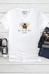 You Are the Bees Knees V-Neck T-Shirt White