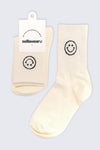 Be Happy Sock - Cream