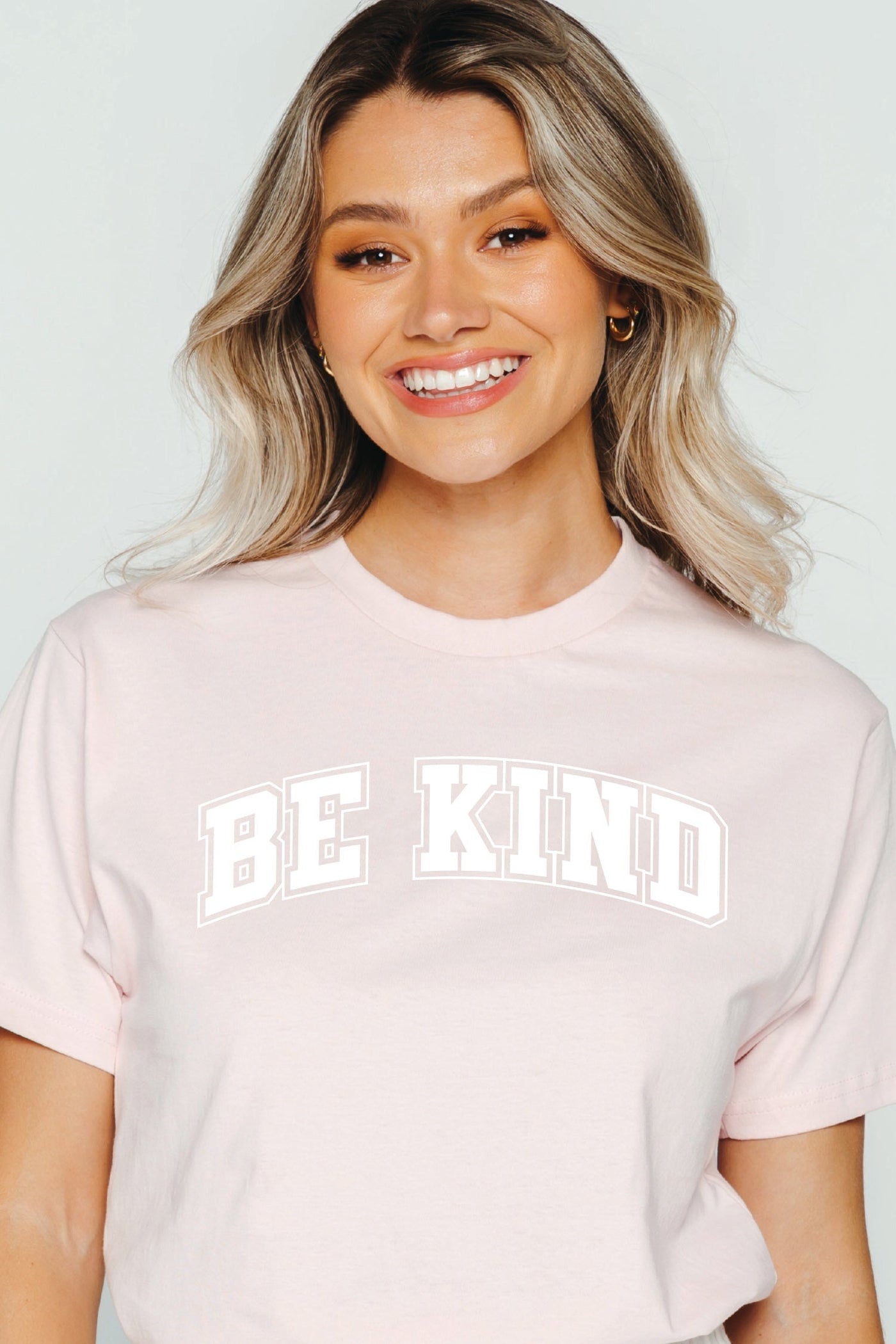 Be Kind College Pink Shirts Selfawear 