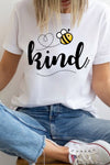 BEE Kind Script T-Shirt White