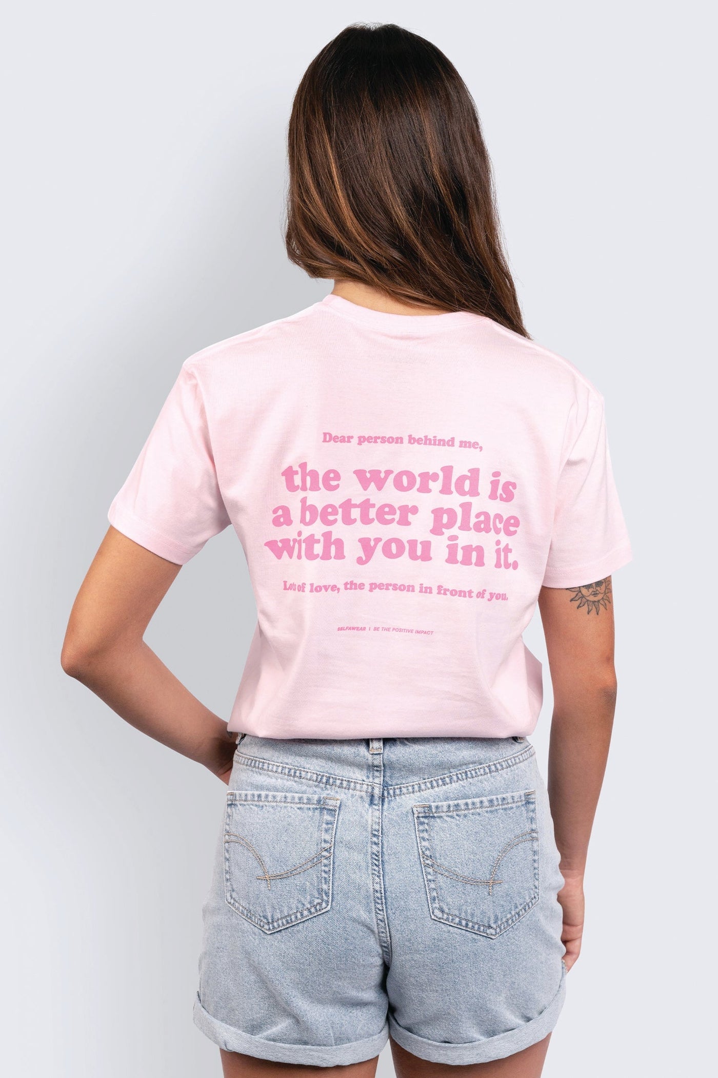 Better Place With You T-Shirt Pink Shirts Selfawear 