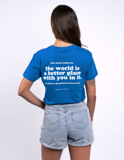 Better Place With You T-Shirt Royal Blue Shirts Selfawear 