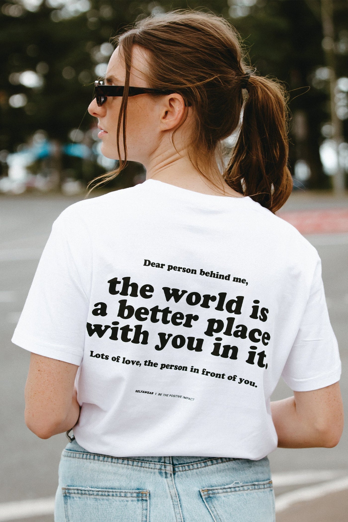 Better Place With You T-Shirt White Shirts Selfawear 