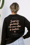 BeYOUtiful Sweatshirt Black