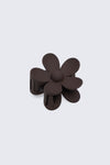 Daisy Flower Hair Clip - Brown
