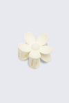 Daisy Flower Hair Clip - Creamy White