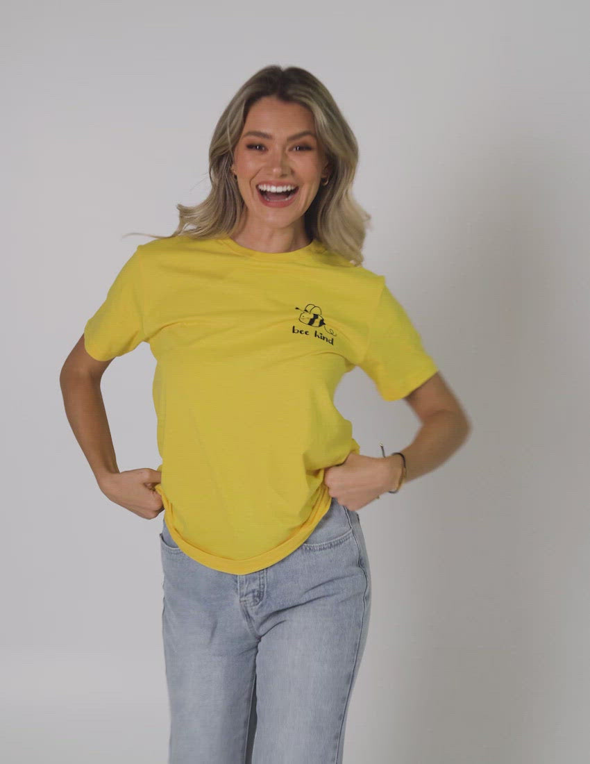 Bee Kind T-Shirt Yellow
