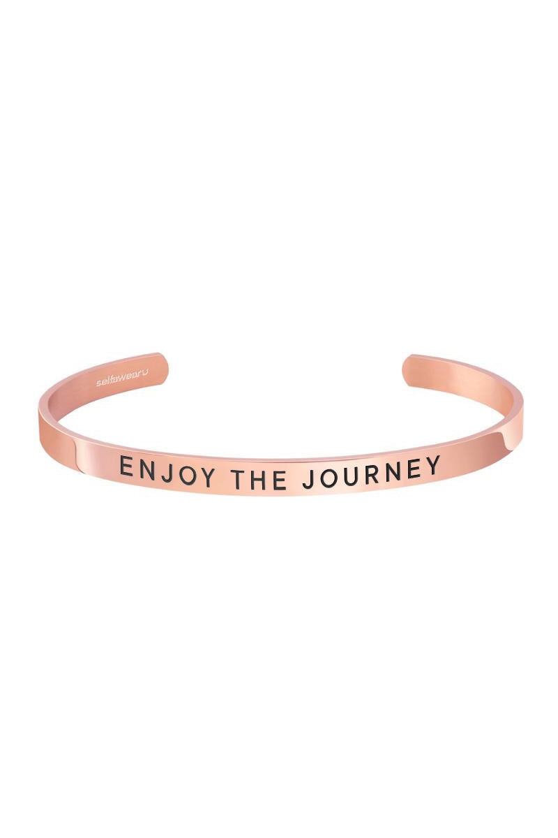 Enjoy The Journey - Cuff Bracelet Cuff Bracelet Selfawear 