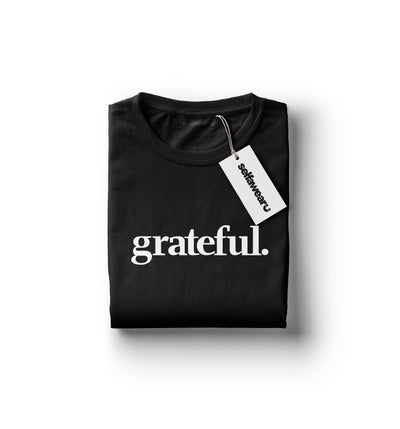 Grateful. Shirts Selfawear Black XS 
