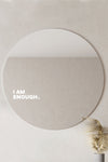 I AM ENOUGH. - Affirmation Mirror Sticker