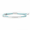 I Am Enough Silver Bracelet - Celeste