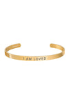 I Am Loved - Cuff Bracelet