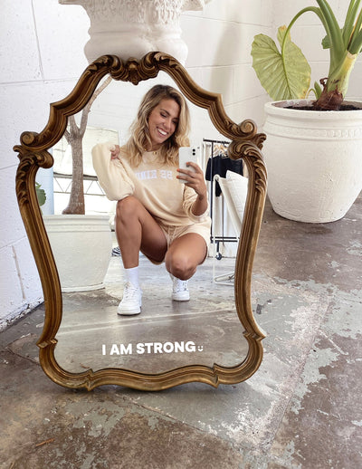 I APPROVE OF MYSELF. - Affirmation Mirror Sticker Affirmation Stickers Selfawear 