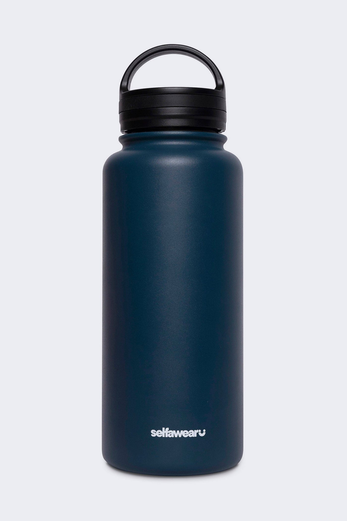 Navy Blue Insulated Bottle - 32oz (1L) Insulated Water Bottle Selfawear 