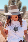 Not All Who Wander T-Shirt White
