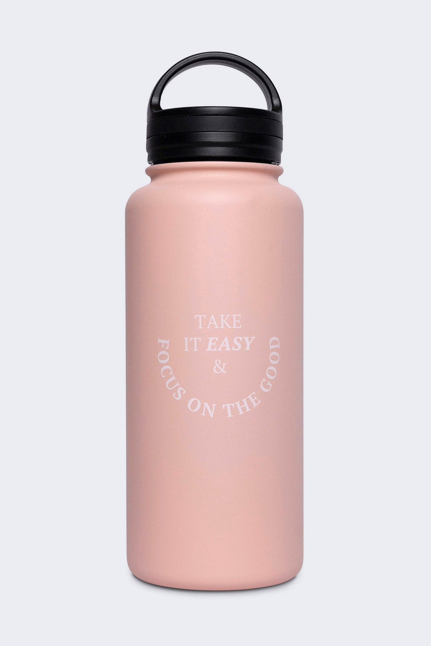 Peach Pink Insulated Bottle - 32oz (1L) Insulated Water Bottle Selfawear 