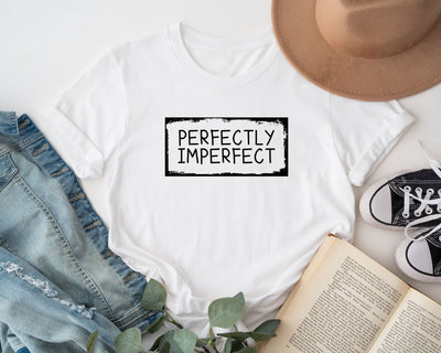 Perfectly Imperfect T-Shirt White Shirts Selfawear 